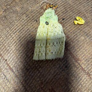 Topper Dawn doll clothes Montgomery Wards yellow lace dress